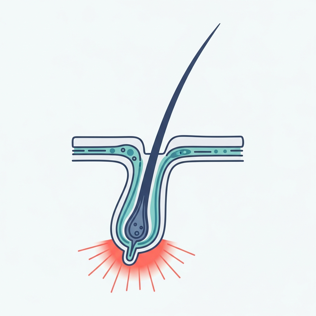 Follicular Activation — Wnt and RAS/ERK pathways re-awaken.